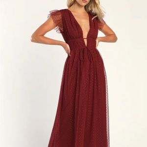 Lulus maxi dress